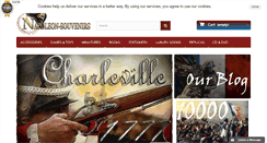 Desktop Screenshot of napoleon-souvenirs.com